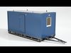TRAILER container on wheels 3D model_1
