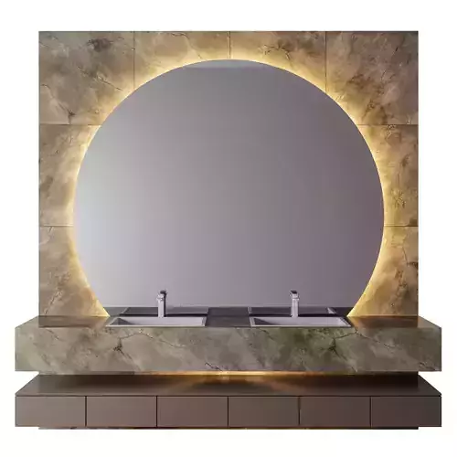 Luxury Bathroom 82 3D model