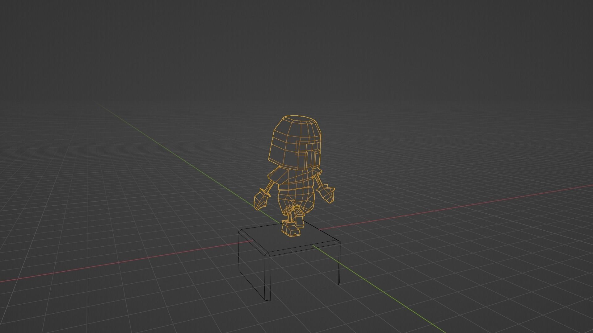 Green knight low-poly Low-poly 3D model_21