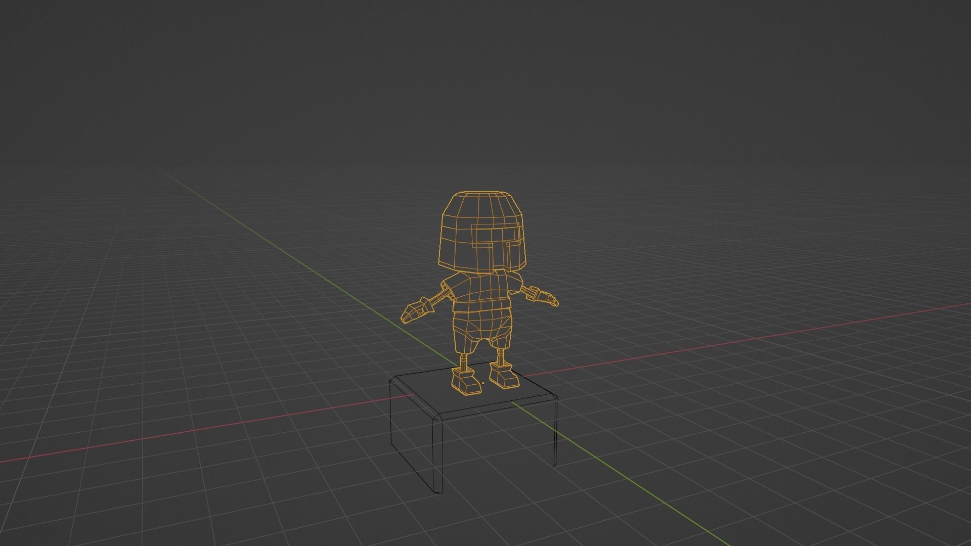 Green knight low-poly Low-poly 3D model_19