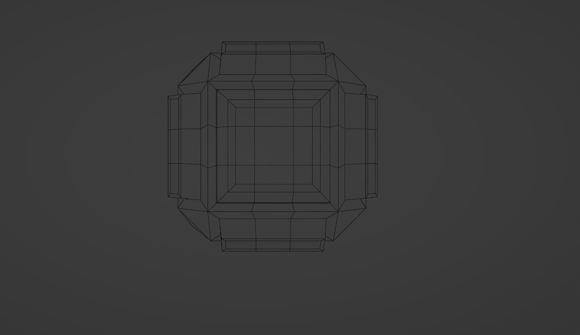 Game coin Free 3D model_4