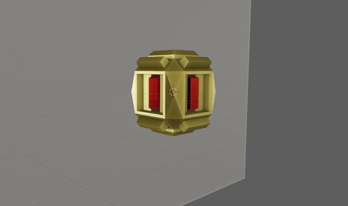 Game coin Free 3D model_1