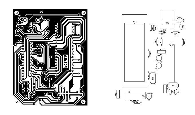 Programmer electronic circuit board 3D model_1