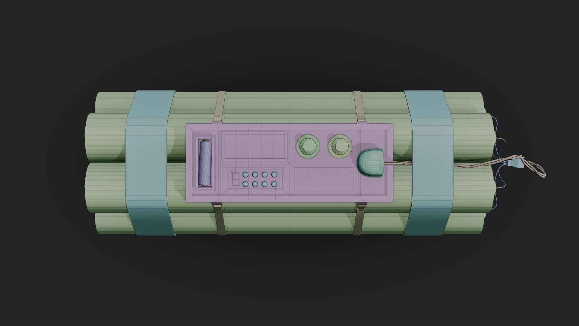 Improvised Explosive Device Free 3D model_7