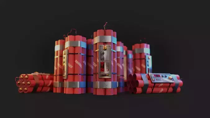 Improvised Explosive Device Free 3D model Improvised Explosive Device Free 3D model