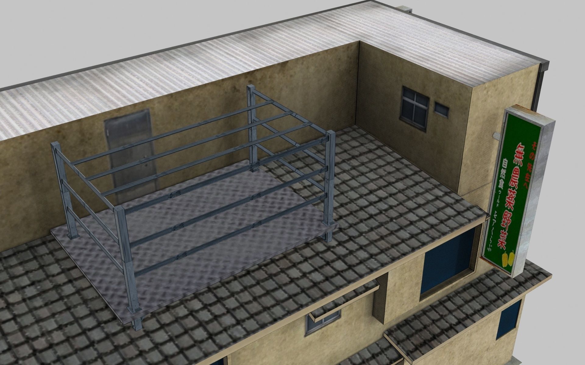 Commercial real estate 3D model CGTrader