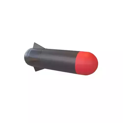 Cartoon Missile v1 001