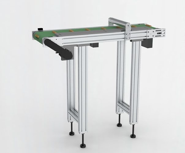 Special type belt machine 3D model