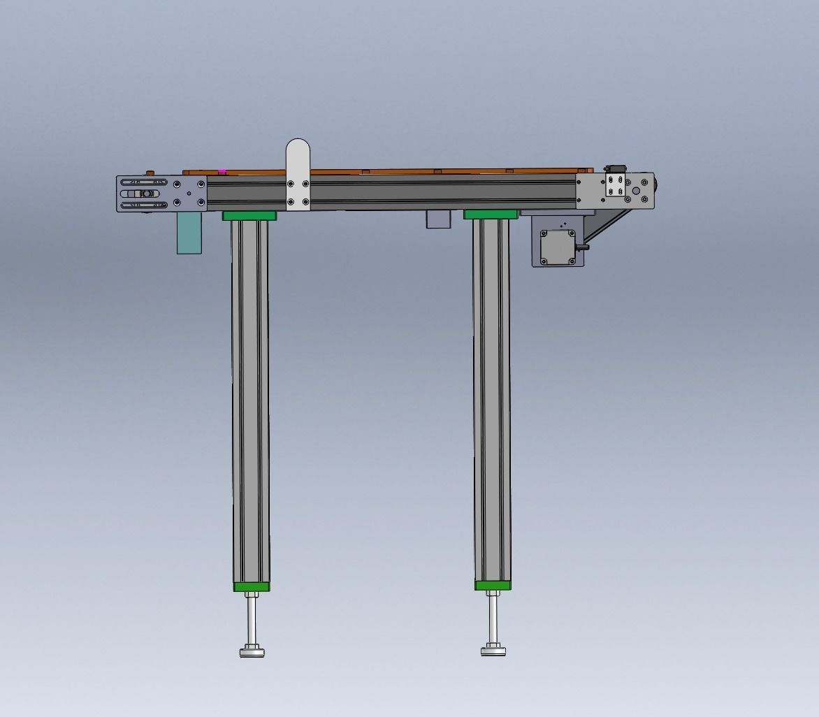 Special type belt machine 3D model_11