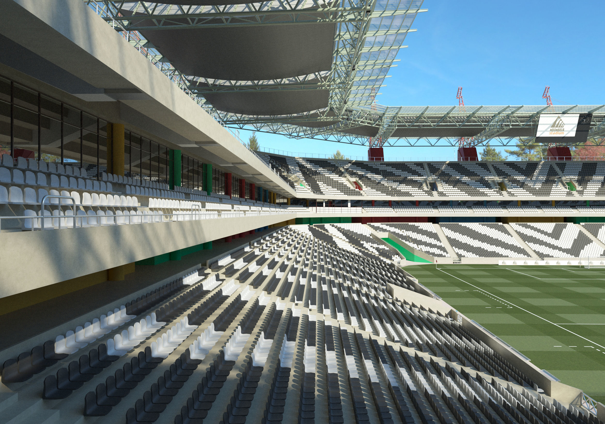 Mbombela stadium 3D model_6