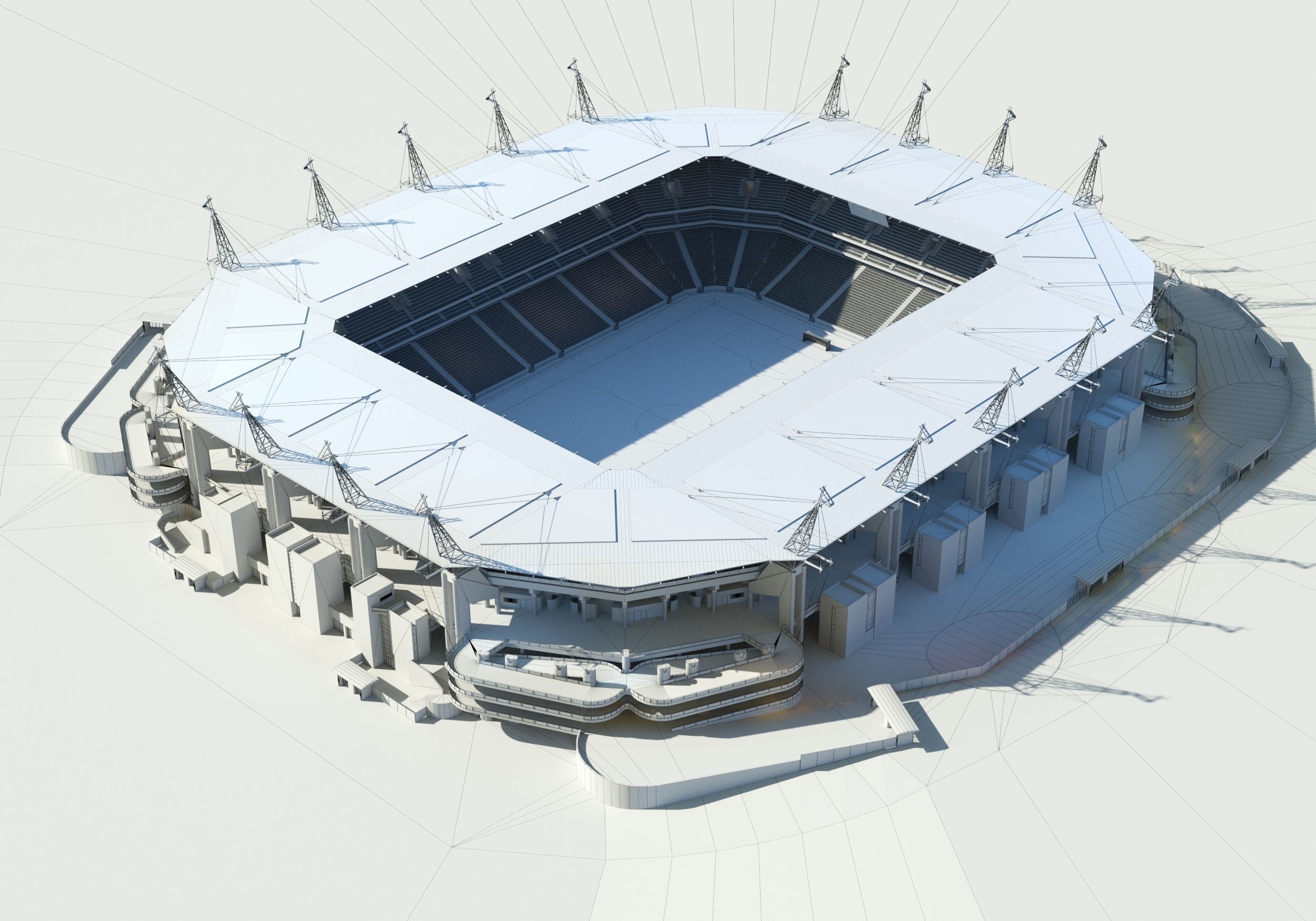 Mbombela stadium 3D model_10
