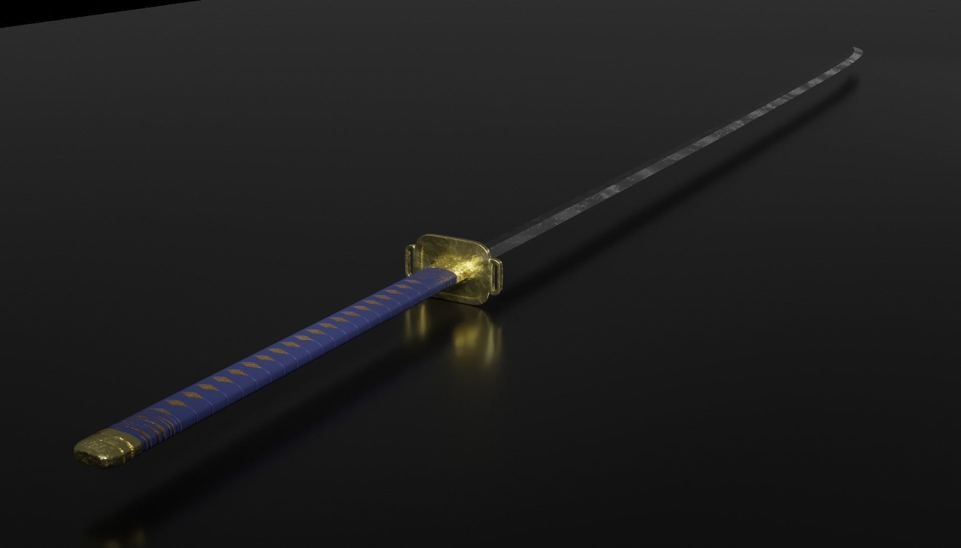 Masamune Sword - Final Fantasy VII Remake 3D model_5
