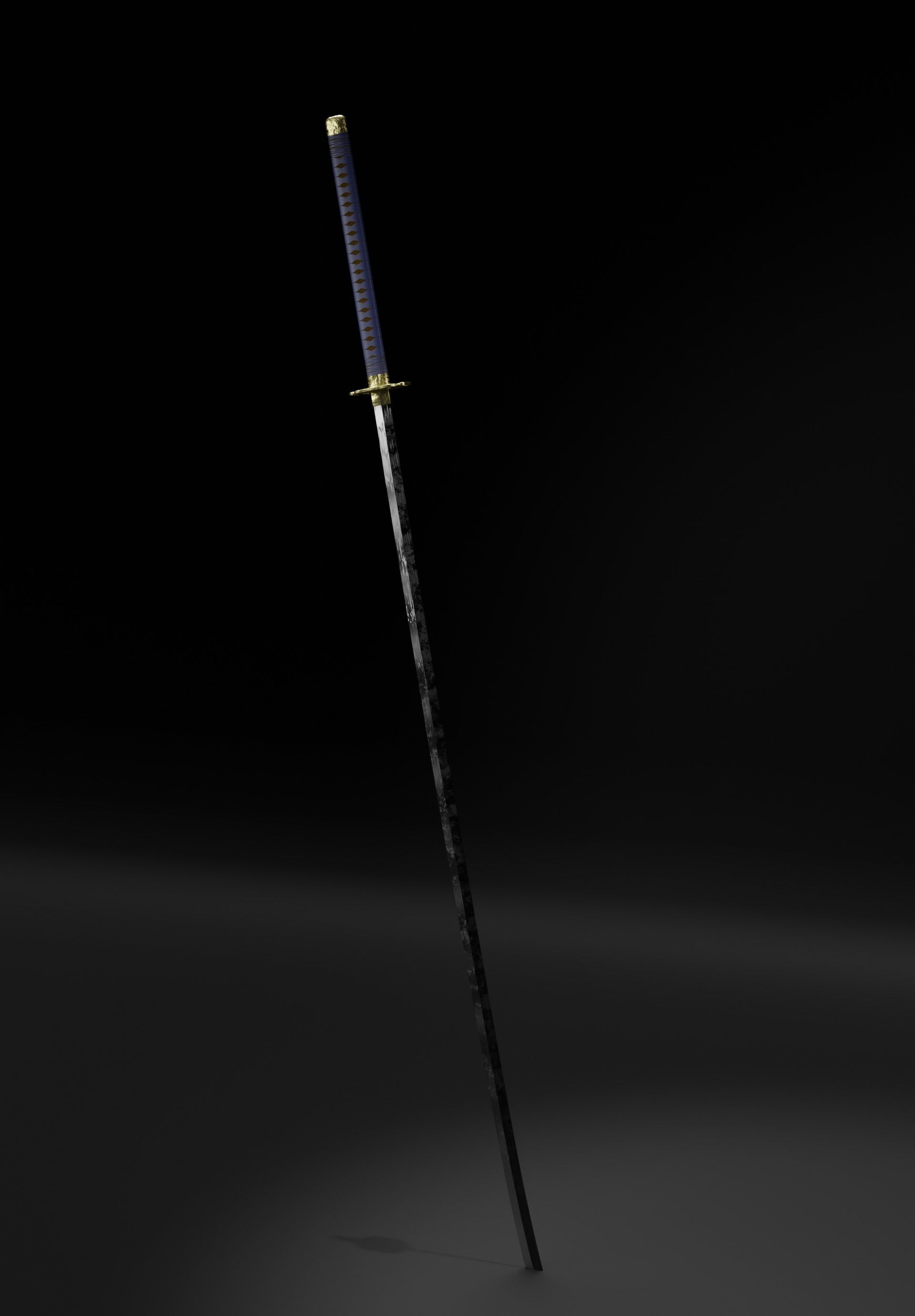 Masamune Sword - Final Fantasy VII Remake 3D model_10