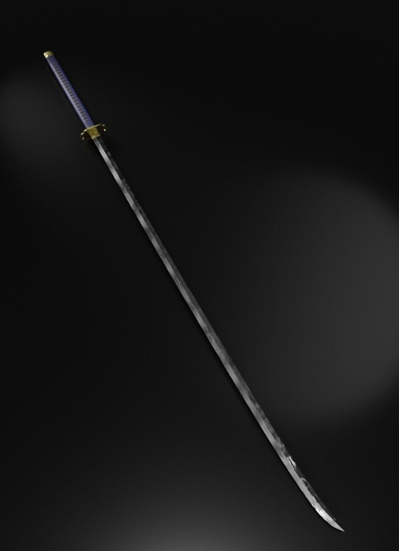 Masamune Sword - Final Fantasy VII Remake 3D model_8