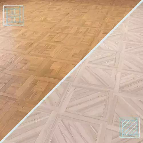 Parquet - Laminate - Wooden floor 2 in 1