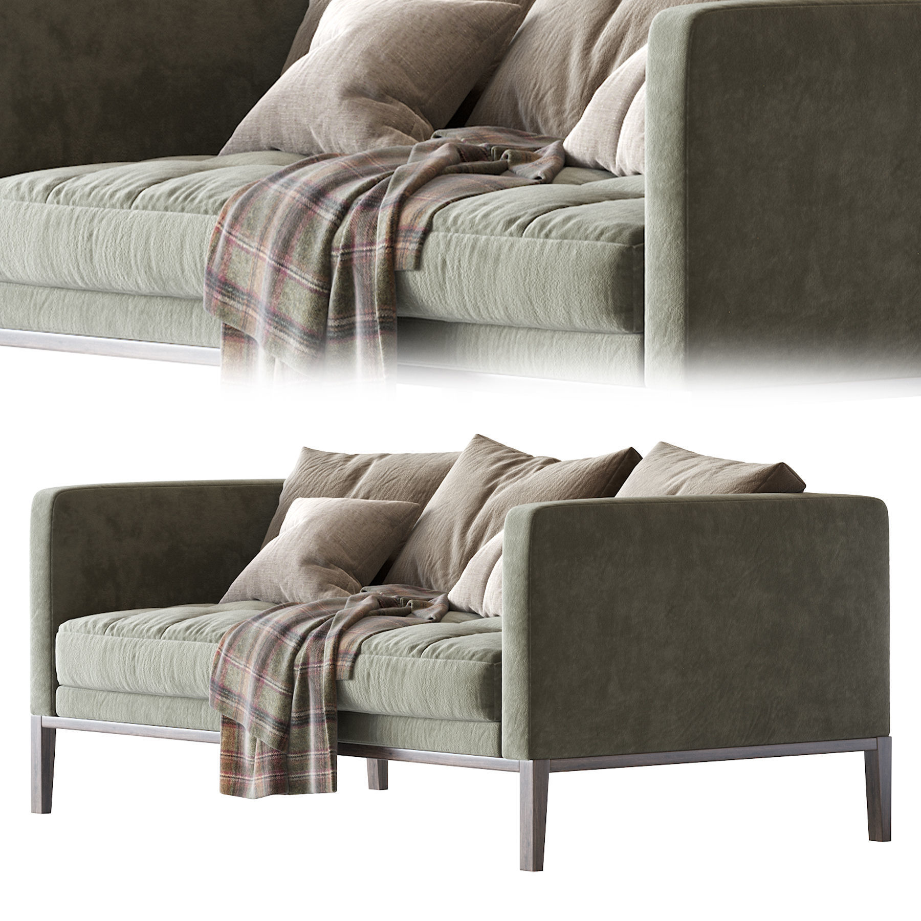 Sofa Simpliciter 3D model_2