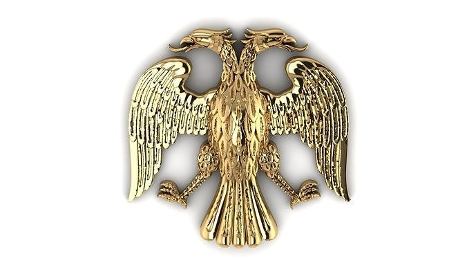 eagle double headed 3D print model
