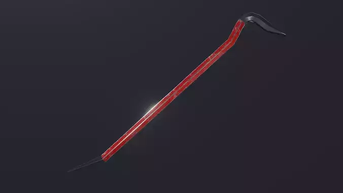 Crowbar tool with handle