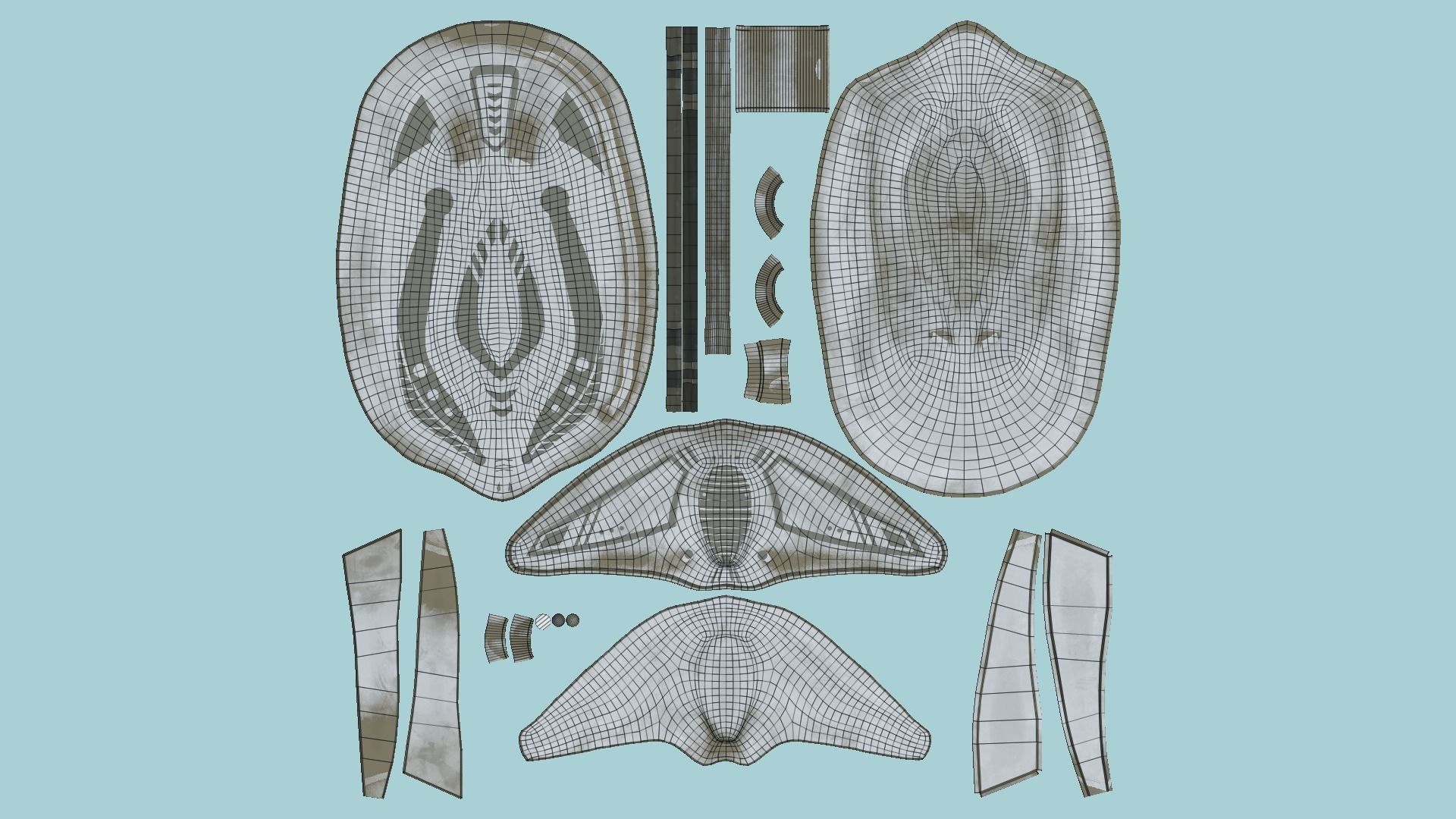 10 SciFi Ninja Mask A Collection - Character Design Fashion _75