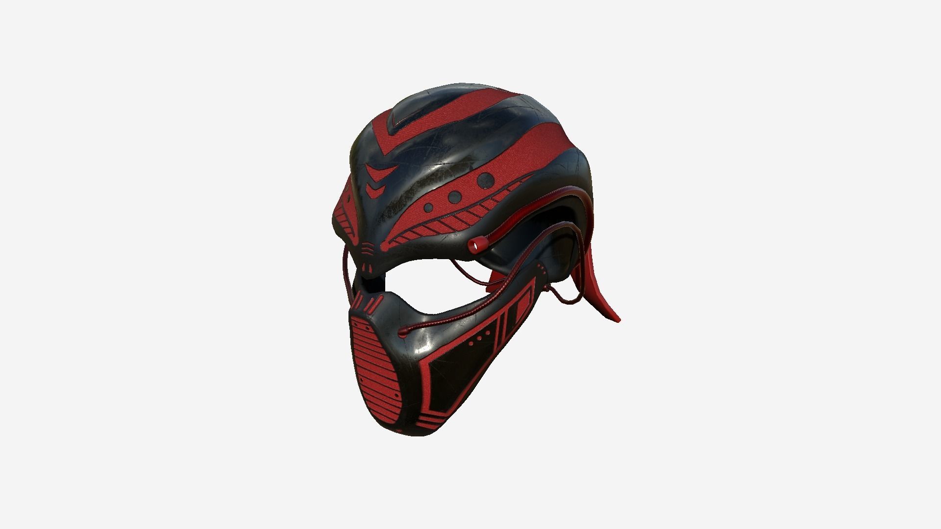 10 SciFi Ninja Mask A Collection - Character Design Fashion _59