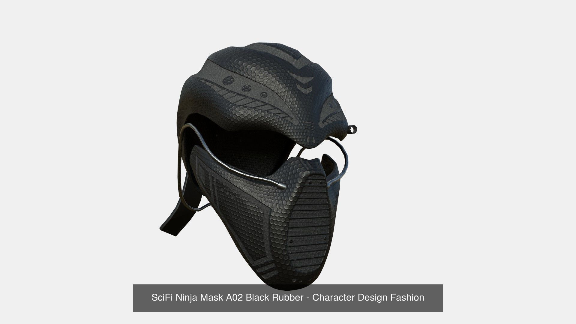 10 SciFi Ninja Mask A Collection - Character Design Fashion _2