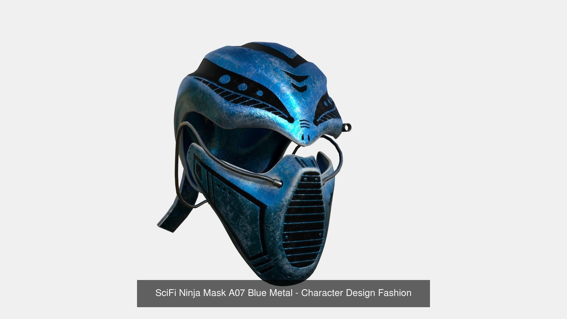 10 SciFi Ninja Mask A Collection - Character Design Fashion _7