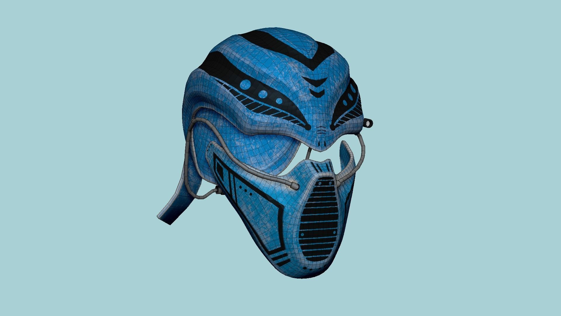 10 SciFi Ninja Mask A Collection - Character Design Fashion _80