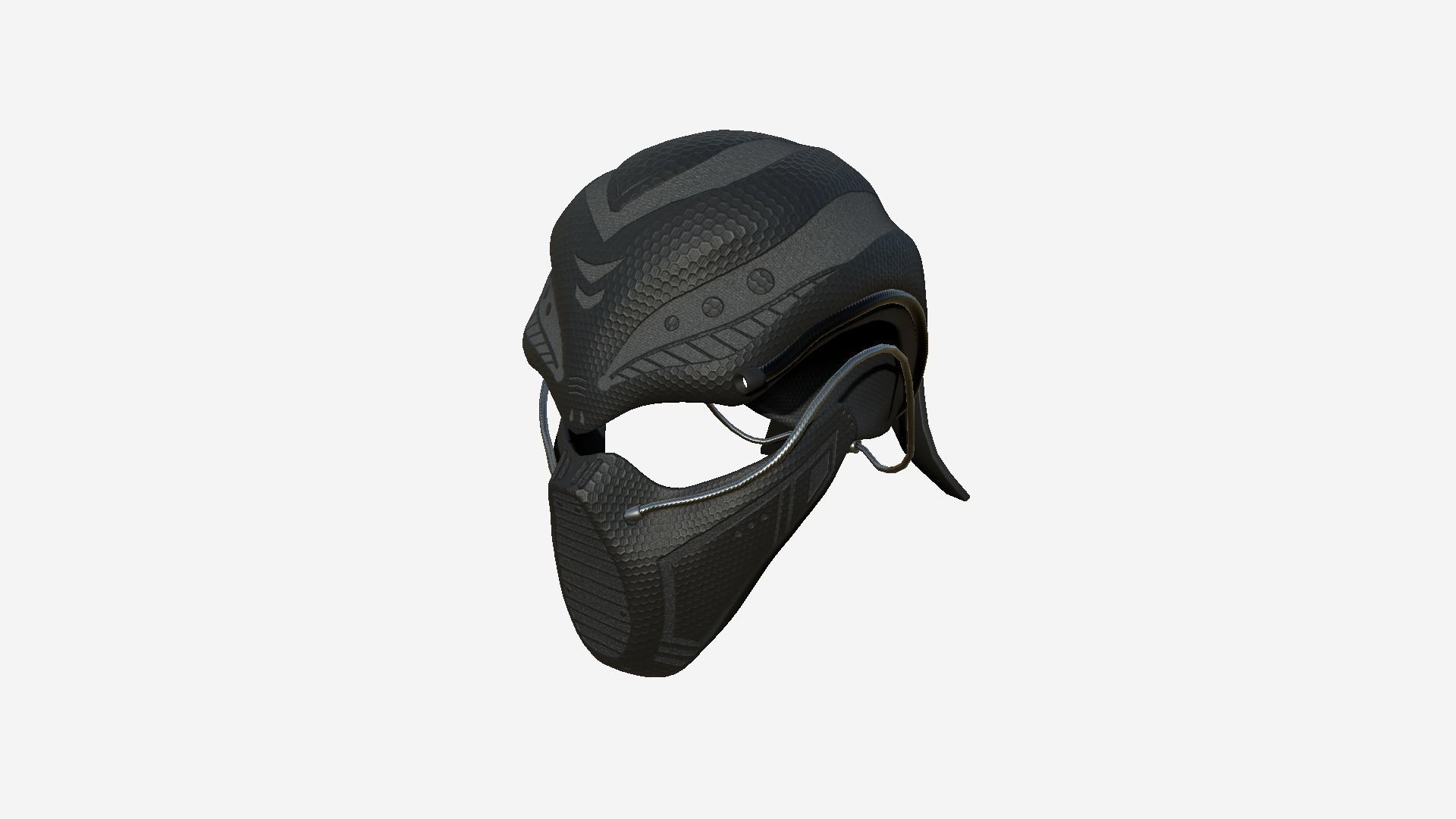 10 SciFi Ninja Mask A Collection - Character Design Fashion _44