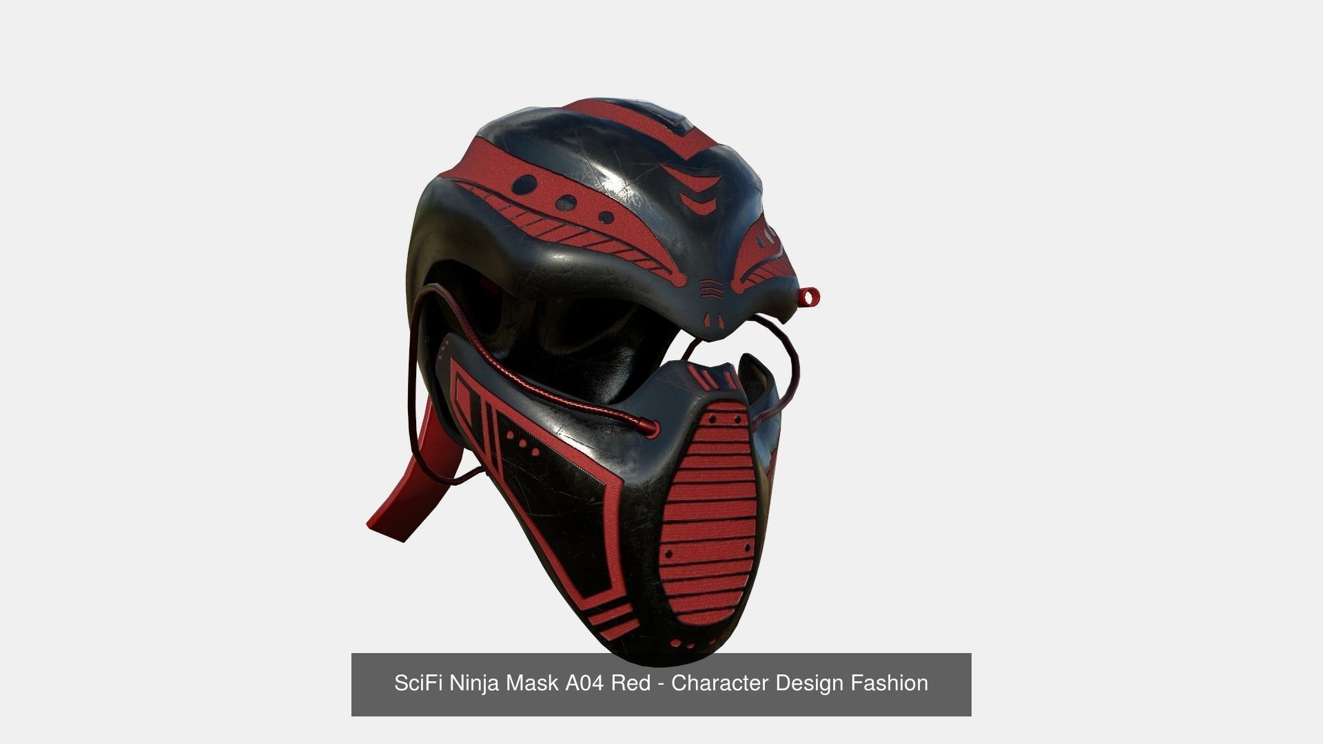 10 SciFi Ninja Mask A Collection - Character Design Fashion _4