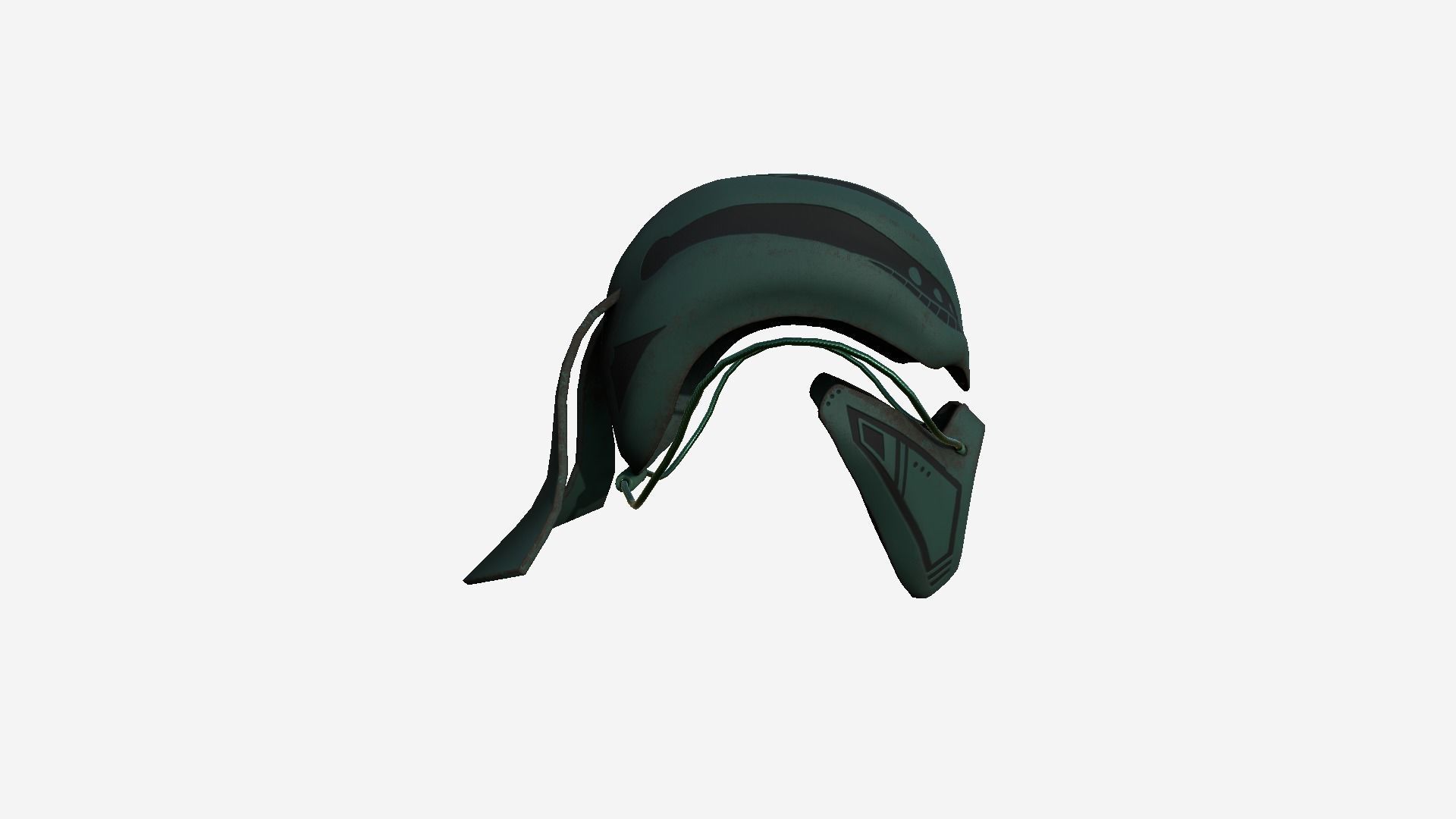 10 SciFi Ninja Mask A Collection - Character Design Fashion _24