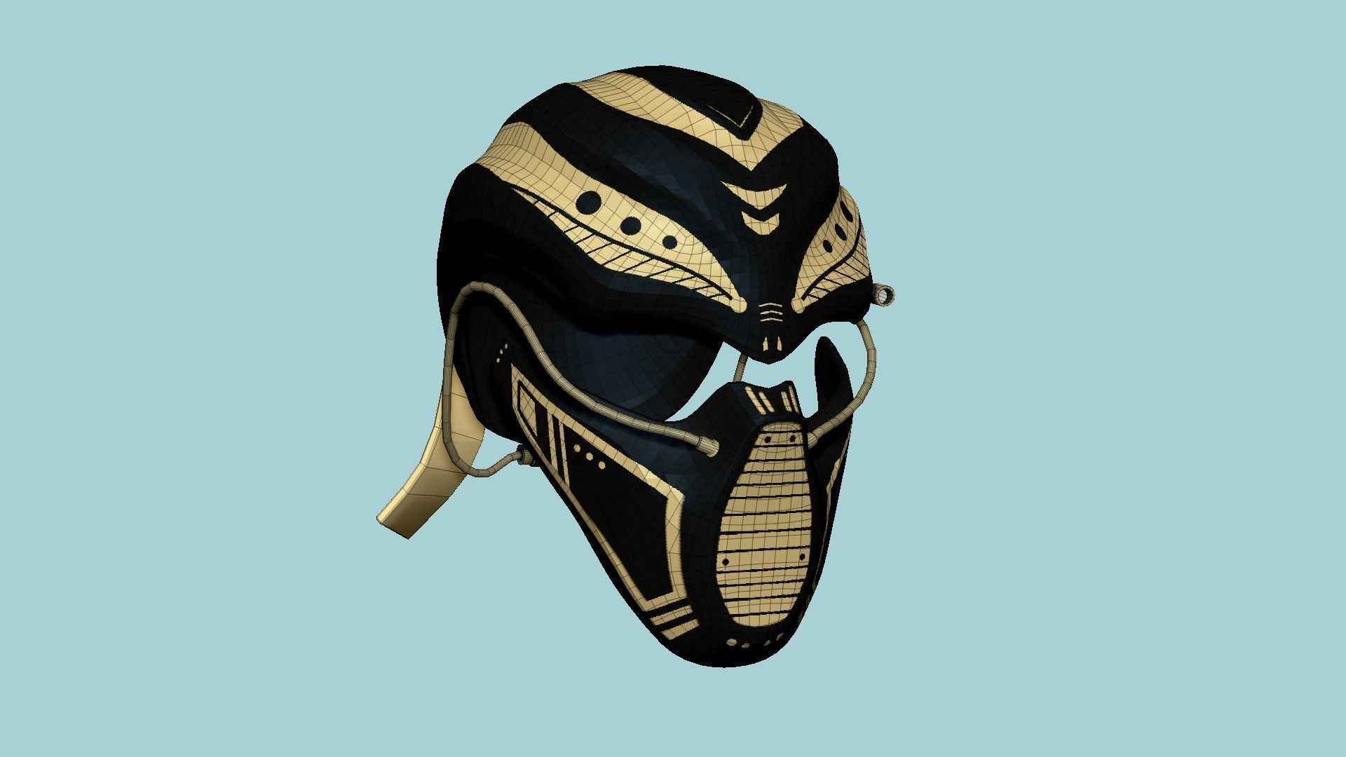 10 SciFi Ninja Mask A Collection - Character Design Fashion _77
