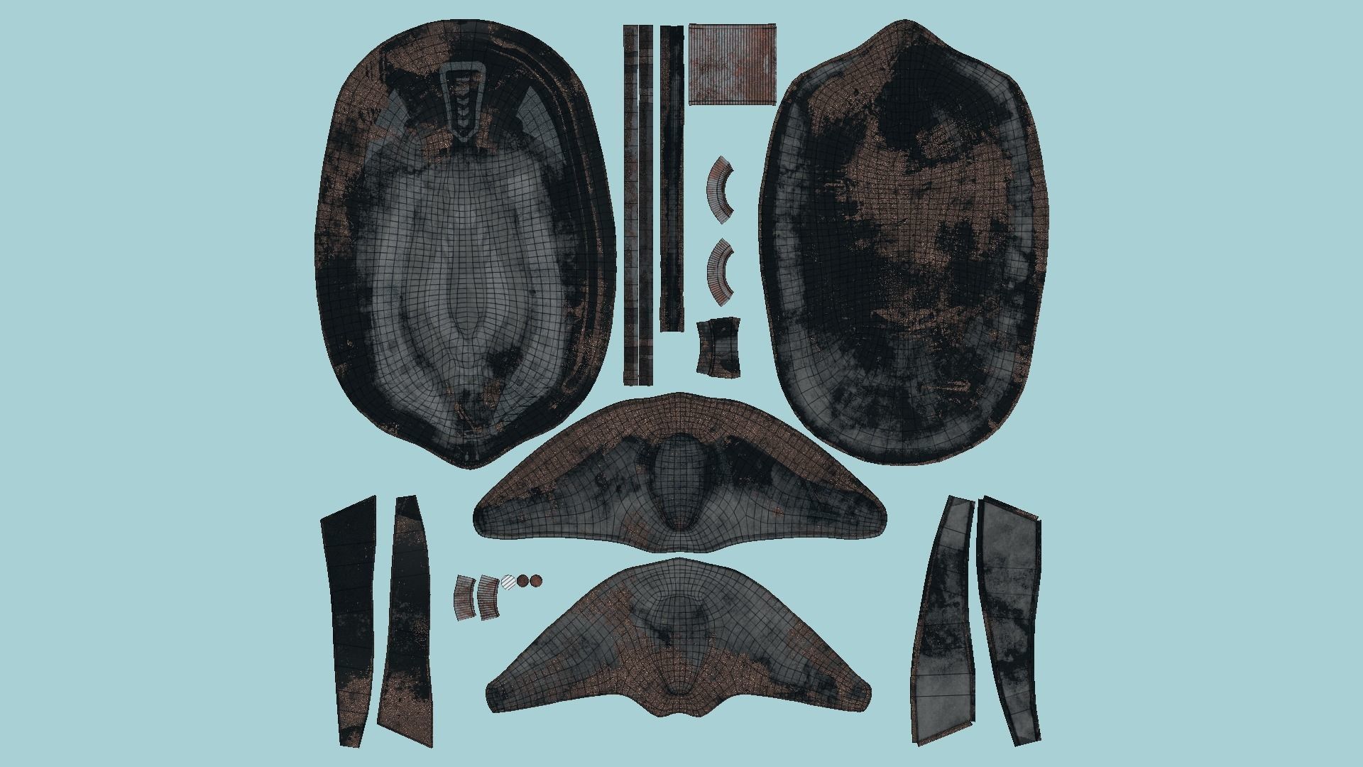 10 SciFi Ninja Mask A Collection - Character Design Fashion _69