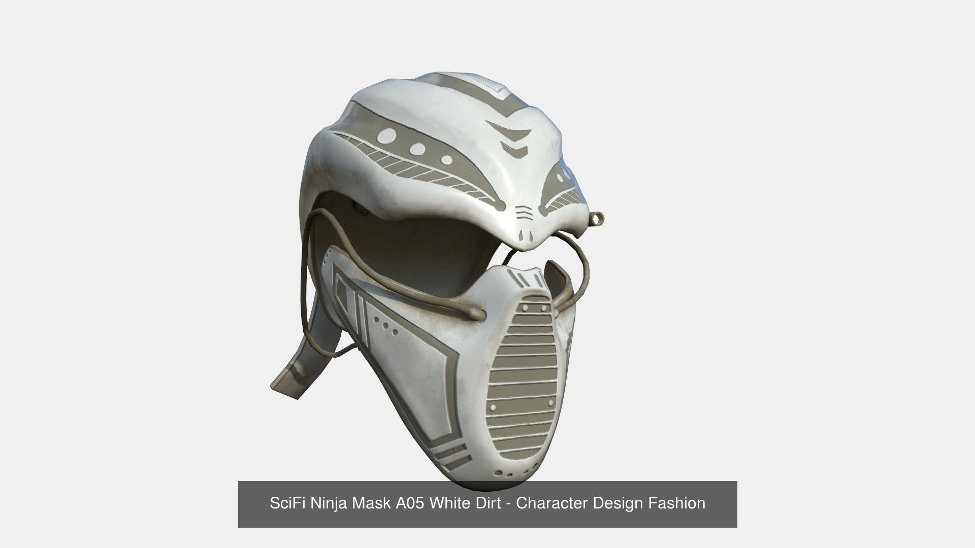 10 SciFi Ninja Mask A Collection - Character Design Fashion _5