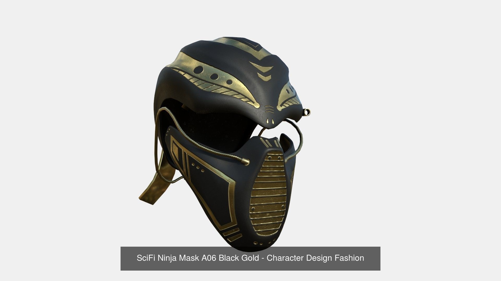 10 SciFi Ninja Mask A Collection - Character Design Fashion _6