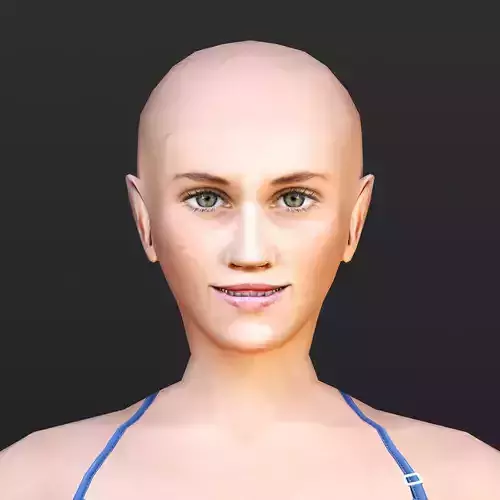 Female 3 - WITH 30 ANIMATIONS-36 MORPHS