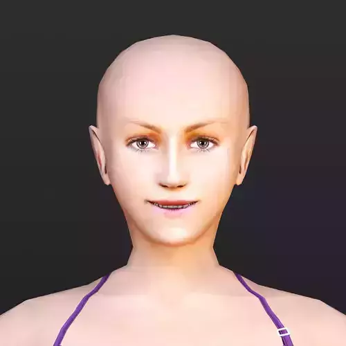 Female 10 - WITH 30 ANIMATIONS-36 MORPHS