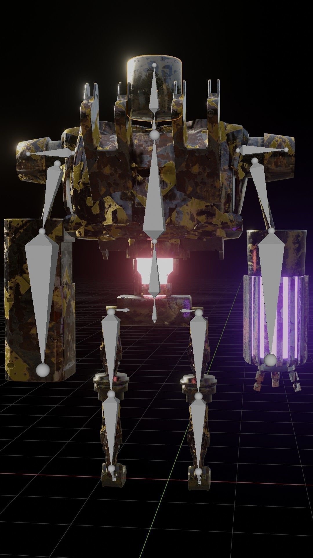 SCIFI-Mecha Robot 3D model_20