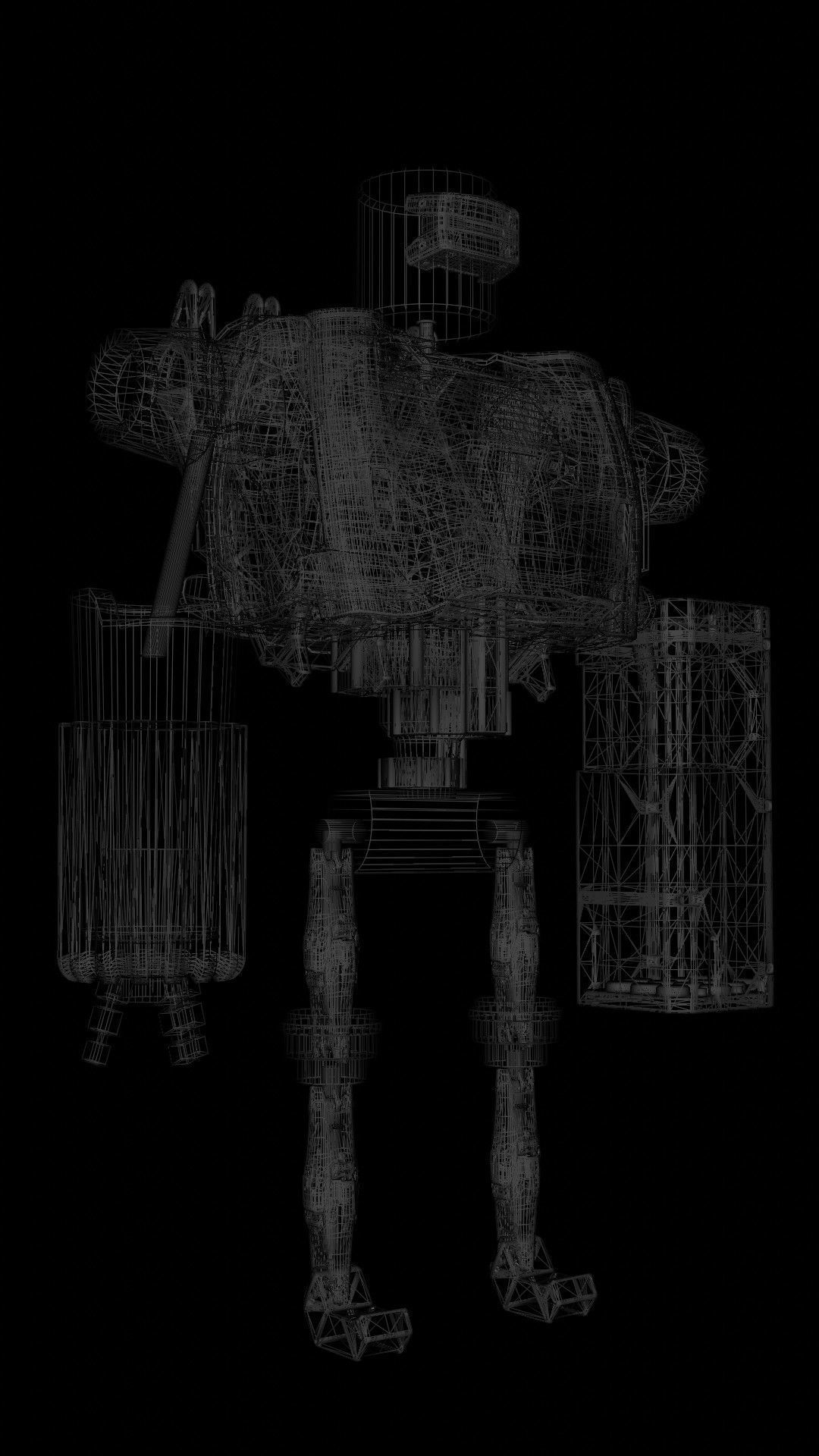 SCIFI-Mecha Robot 3D model_26