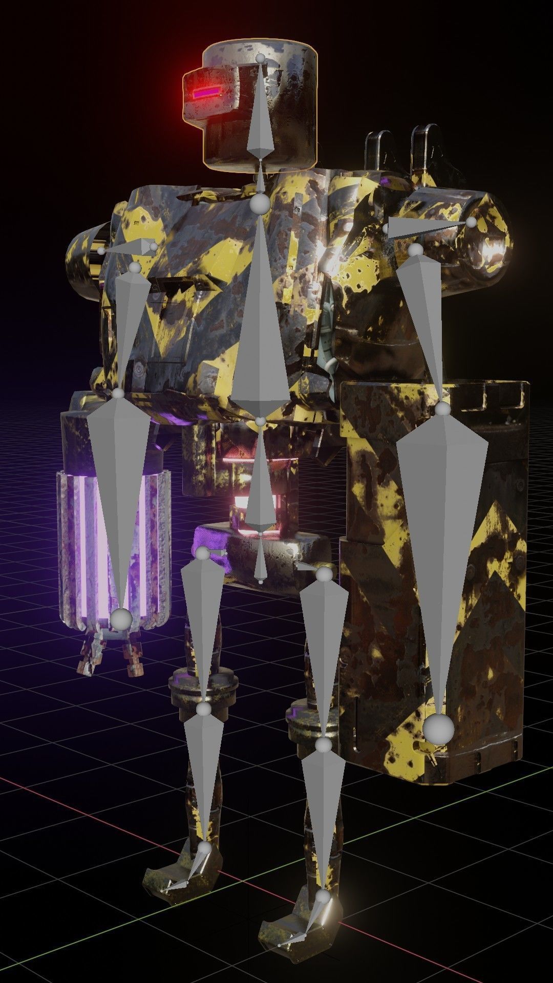 SCIFI-Mecha Robot 3D model_17