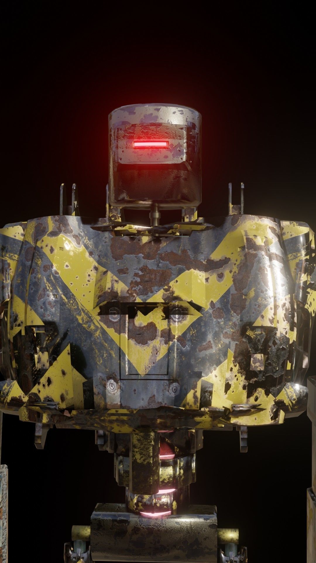 SCIFI-Mecha Robot 3D model_8