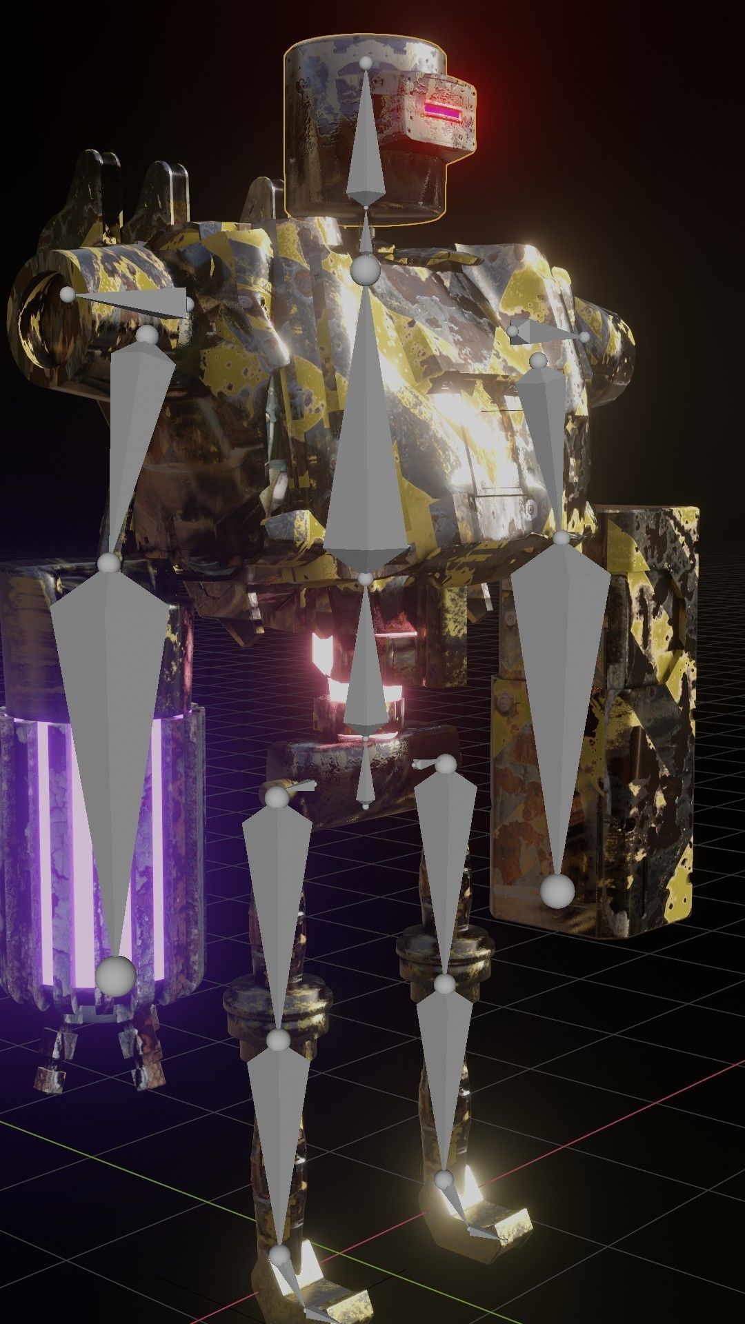 SCIFI-Mecha Robot 3D model_18