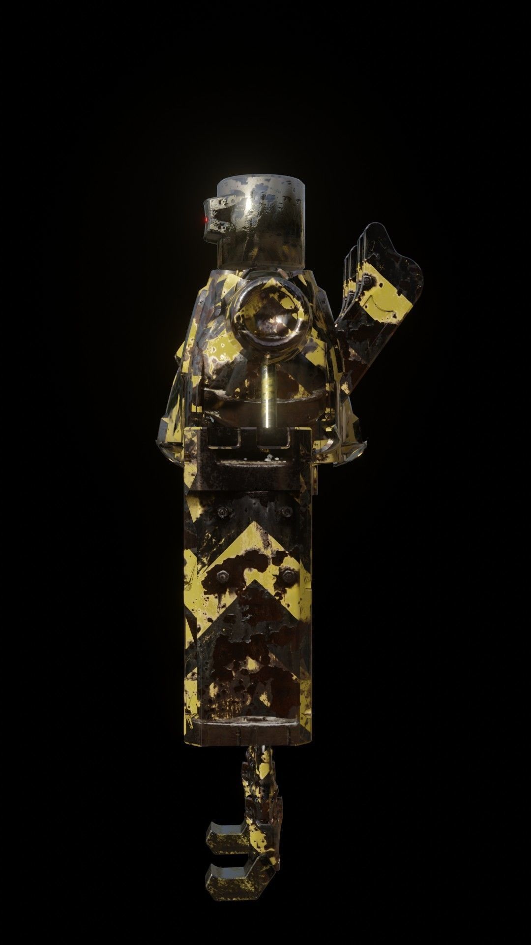 SCIFI-Mecha Robot 3D model_5