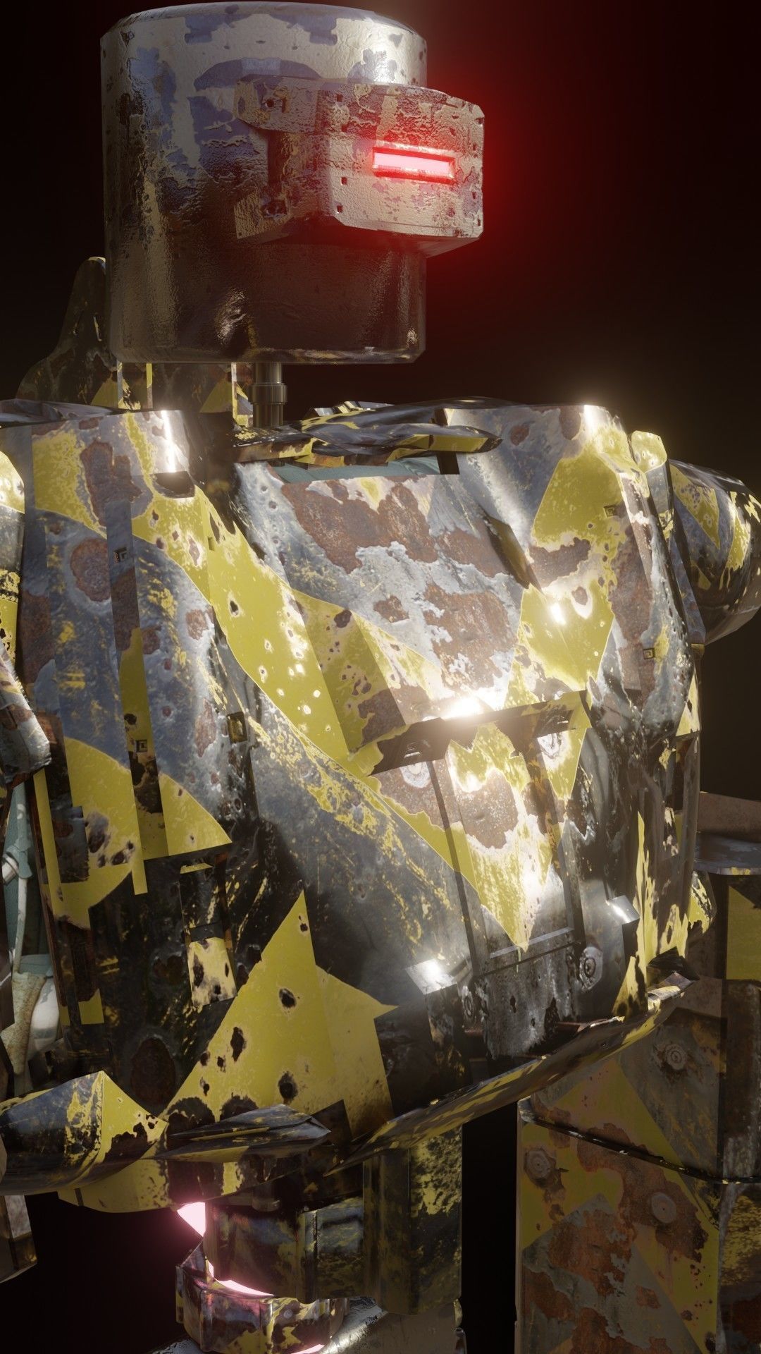 SCIFI-Mecha Robot 3D model_14