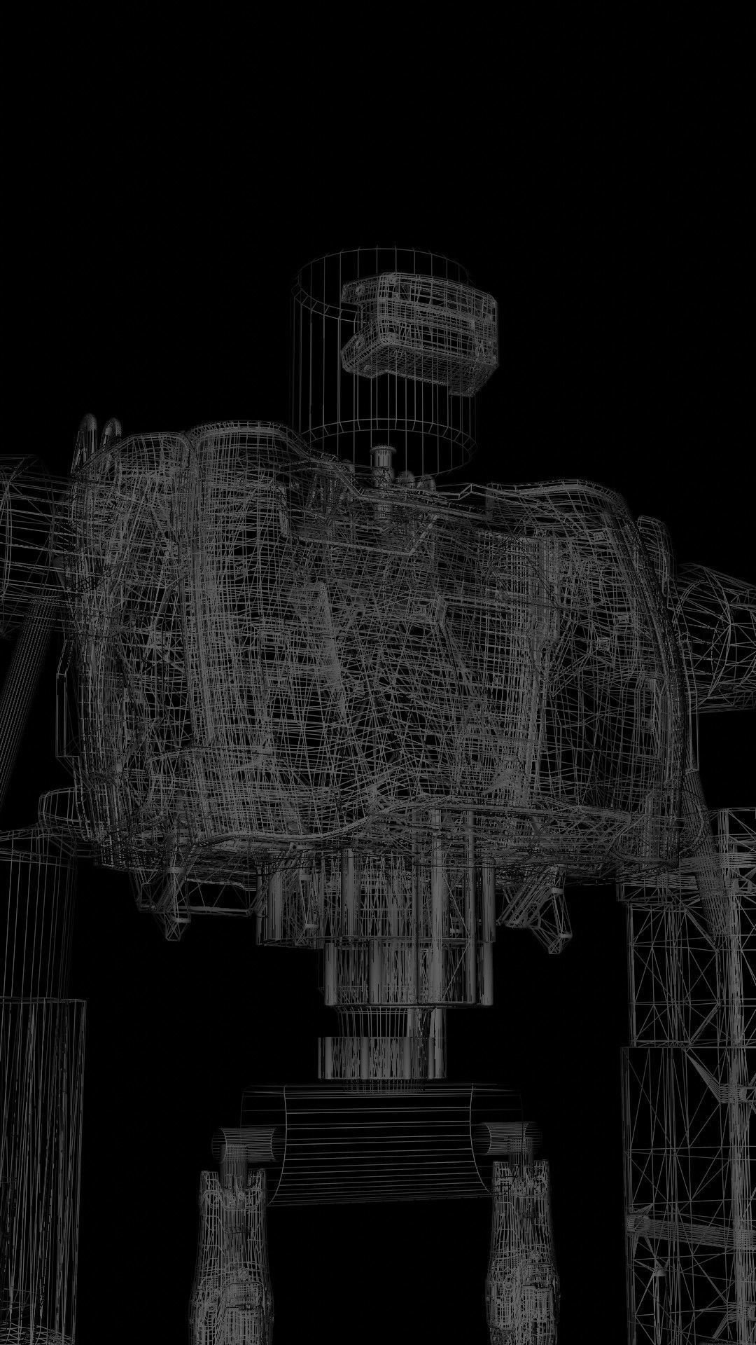 SCIFI-Mecha Robot 3D model_27