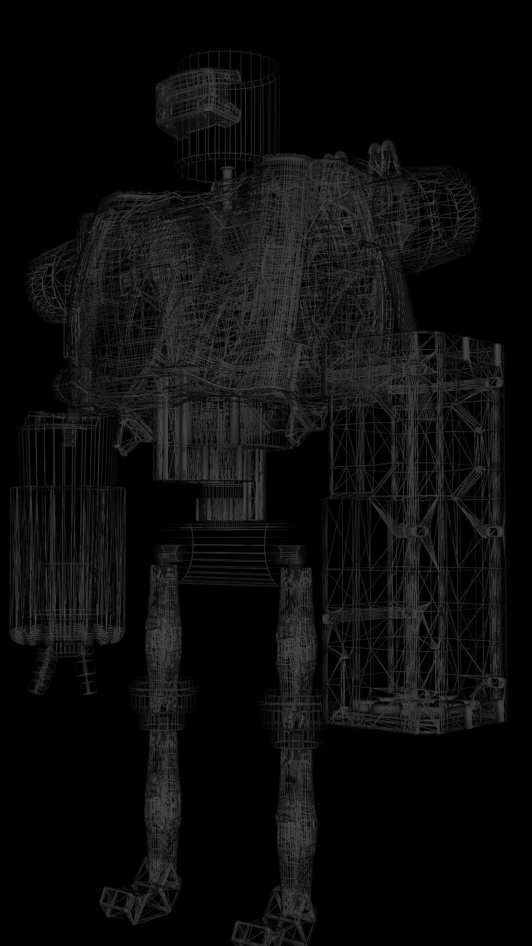 SCIFI-Mecha Robot 3D model_25