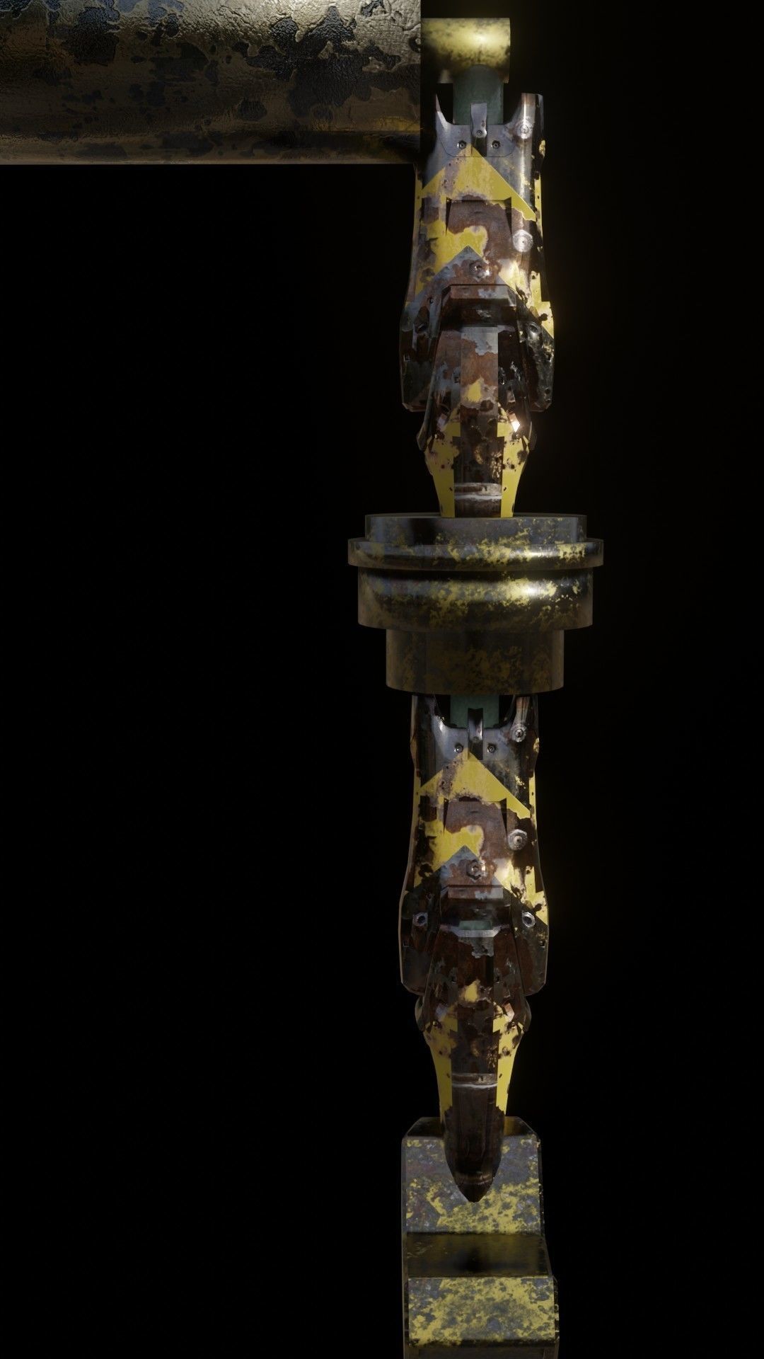 SCIFI-Mecha Robot 3D model_3