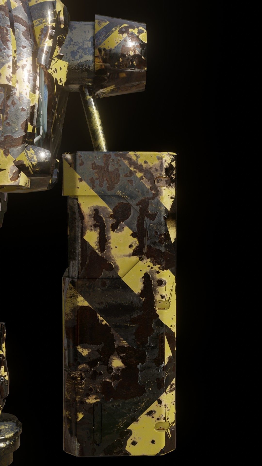 SCIFI-Mecha Robot 3D model_12