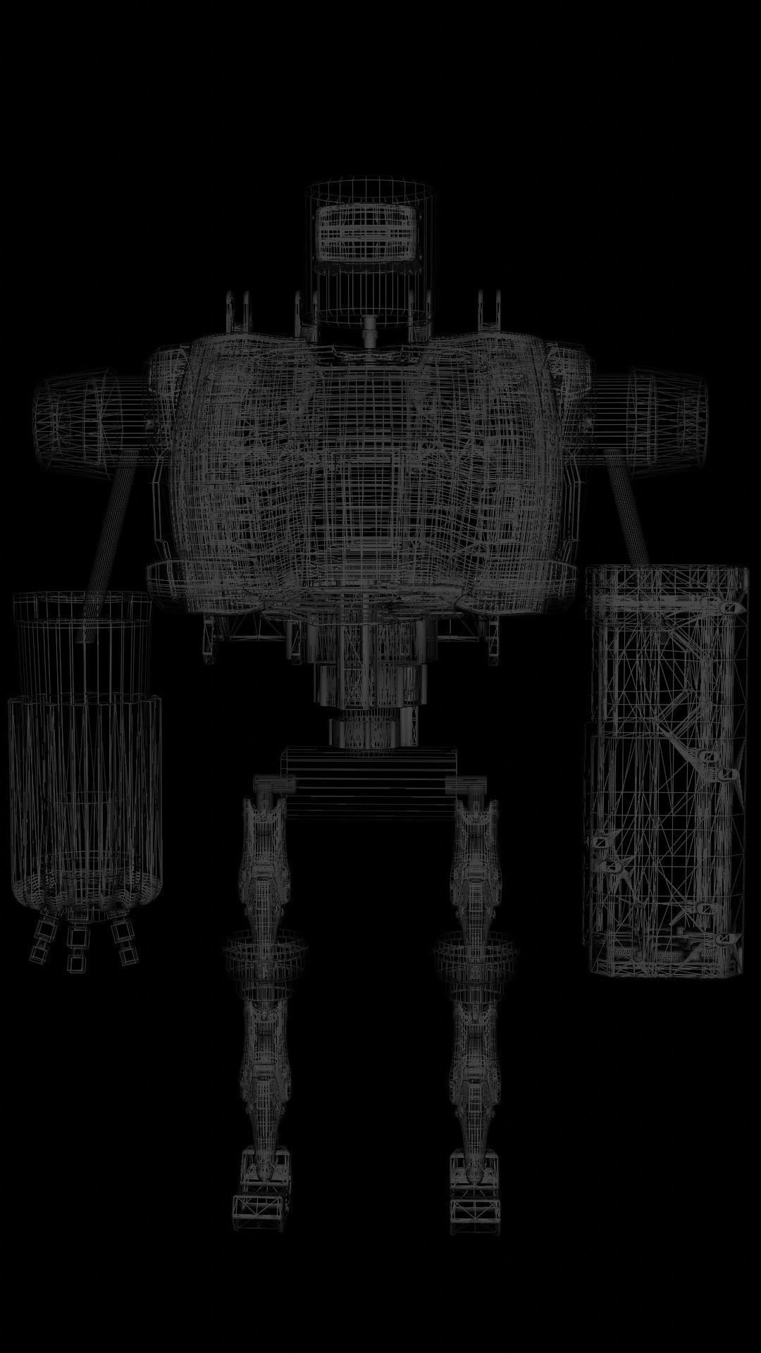 SCIFI-Mecha Robot 3D model_24