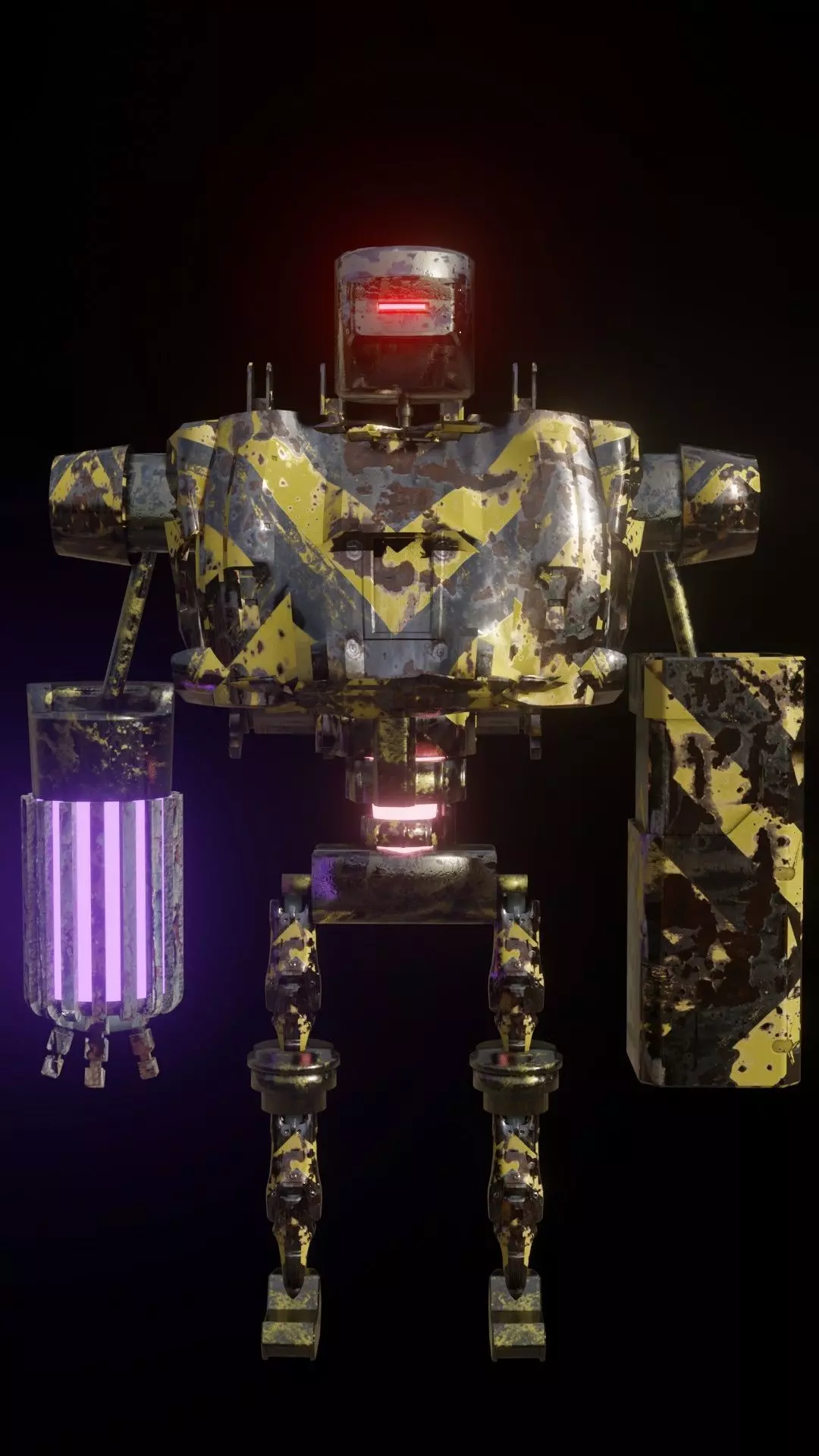 SCIFI-Mecha Robot 3D model_0