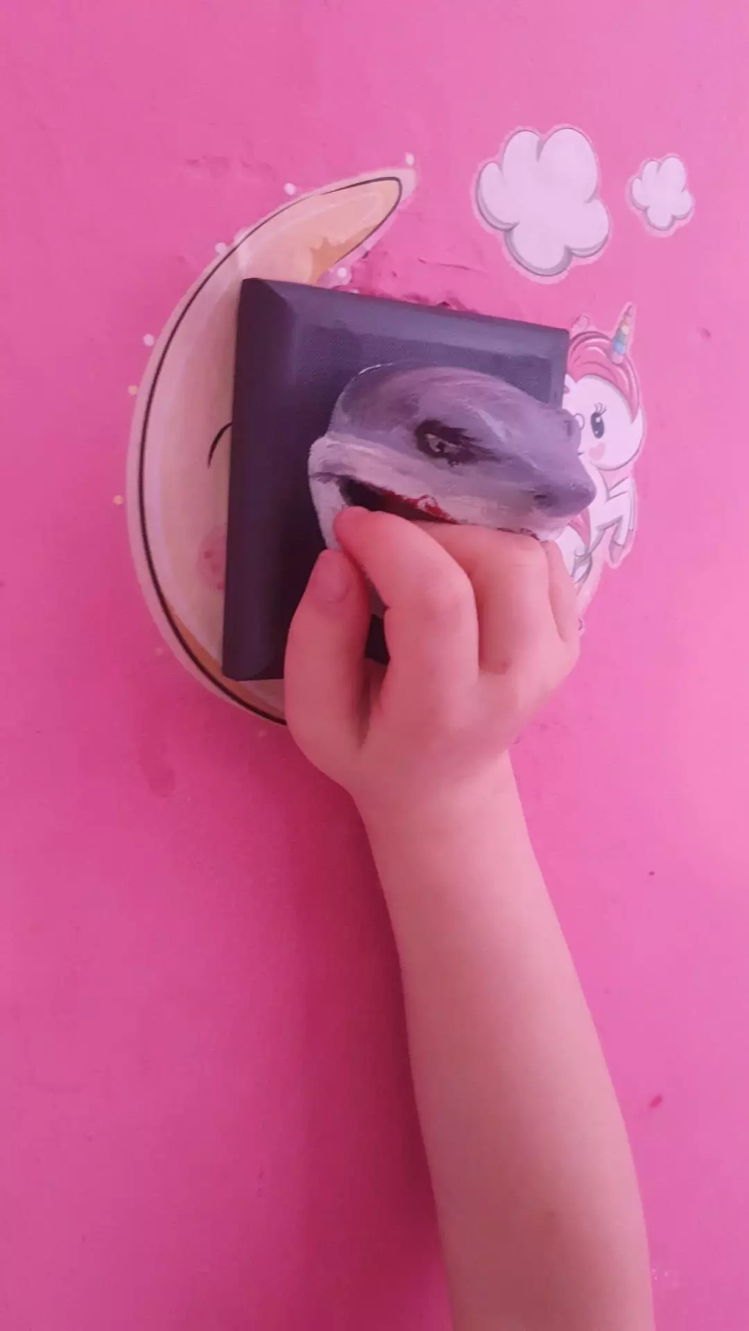 SharkLightswitchCover 3D print model_0